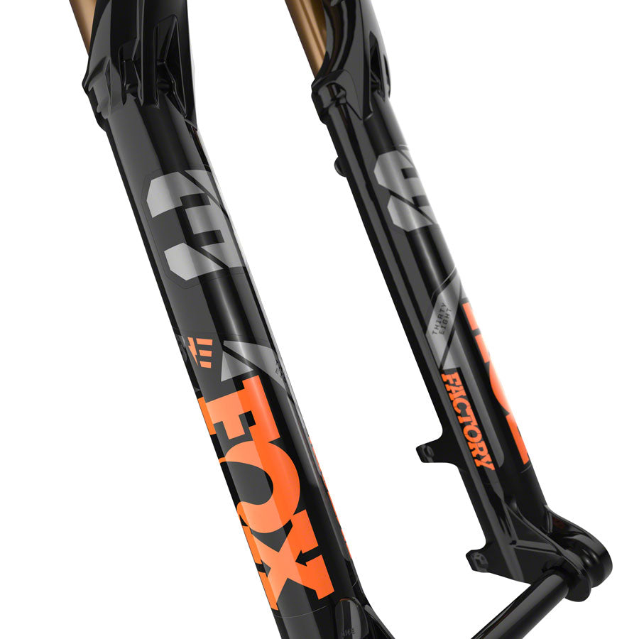 FOX 38 E-Optimized Factory Suspension Fork - 27.5" 170 mm 15QR x 110 mm 44 mm Offset Shiny BLK Grip 2-Goodwynn'sGoodwynn's