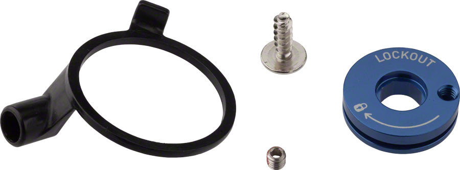 RockShox Remote Spool and Cable Clamp Kit XC32 / Recon Silver-Goodwynn'sGoodwynn's