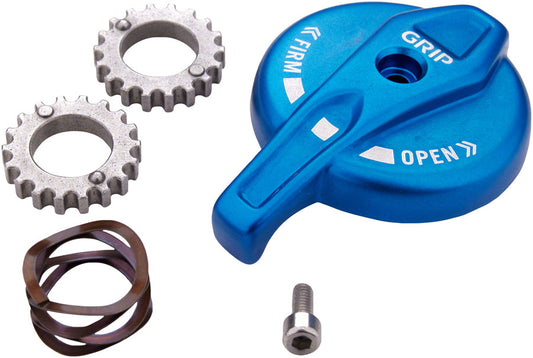 FOX Topcap Assembly - 2020 Grip 34 36 P-S Interface Parts-Goodwynn's
