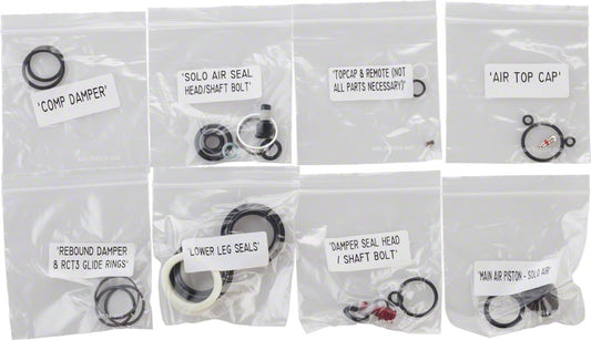 RockShox Fork Service Kit Full: SID / Reba (2013-2016) Solo Air A2-A3-Goodwynn's