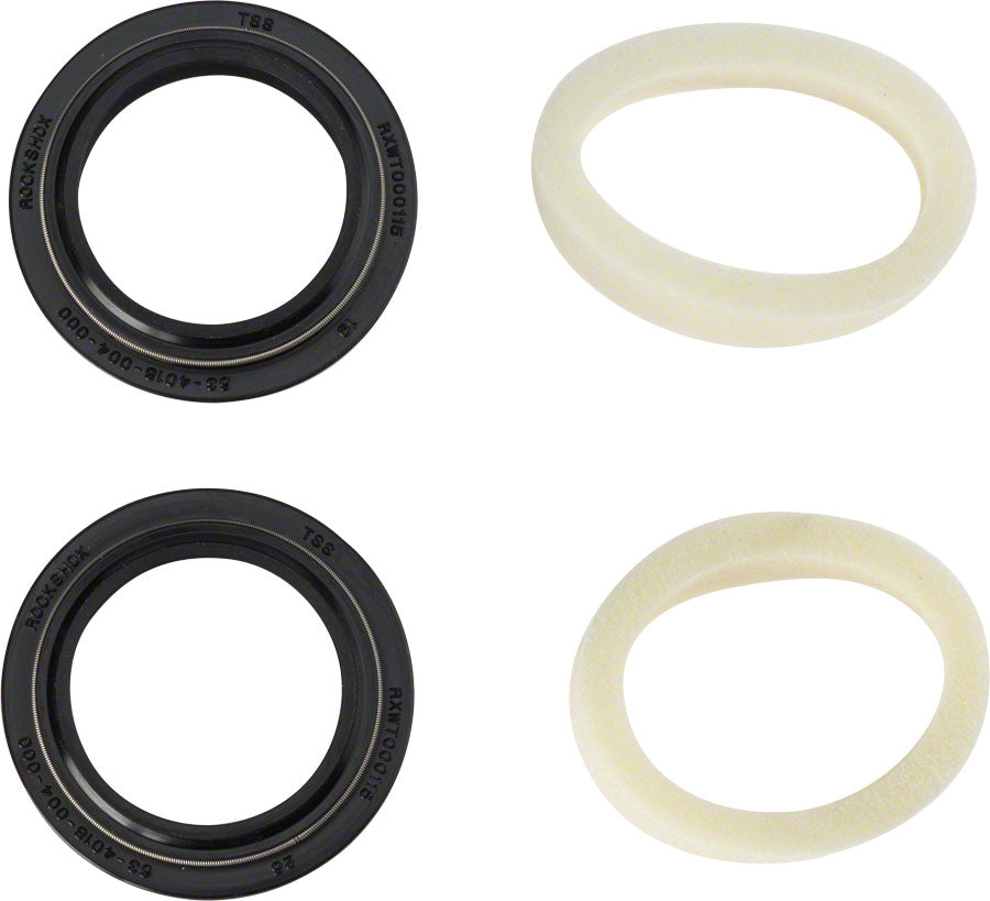 RockShox Dust Seal/Foam Ring BLK Flanged 32mm Seal 10mm Foam Ring - Revelation A3-Goodwynn'sGoodwynn's