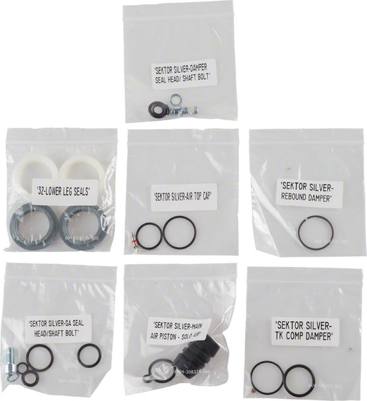 RockShox Fork Service Kit Full: Sektor Silver Solo Air A1-Goodwynn's
