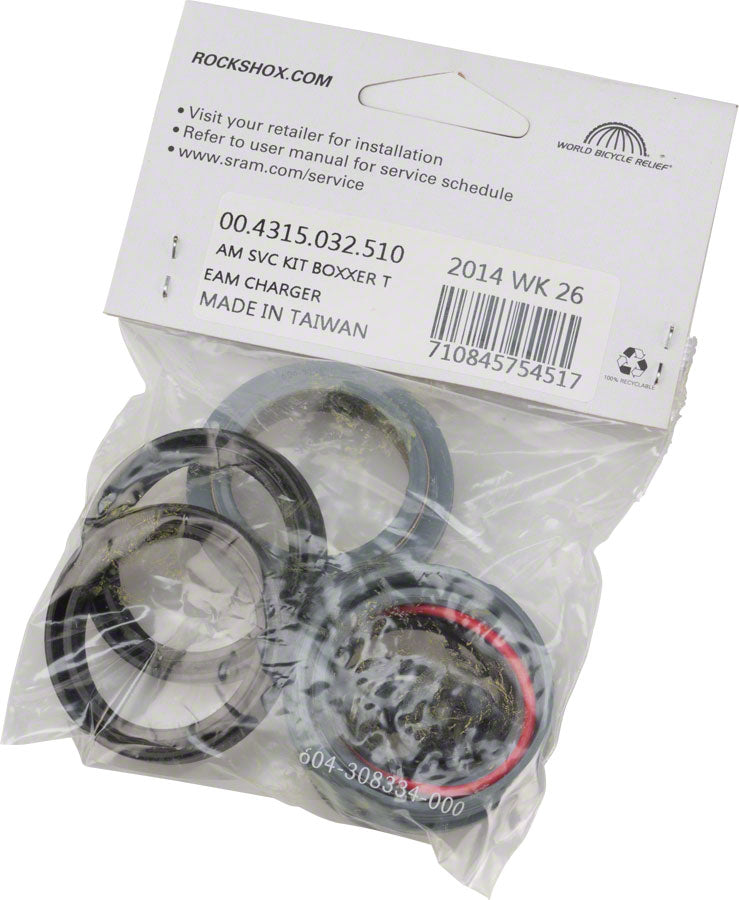 RockShox Fork Service Kit Basic: BoXXer Team Charger Damper (2015+)-Goodwynn'sGoodwynn's