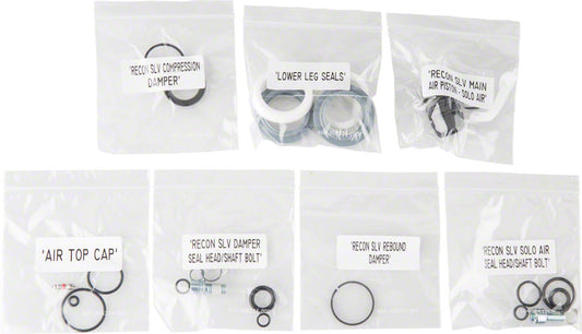 RockShox Fork Service Kit Full: Recon Silver (2013-2015) Solo Air-Goodwynn's