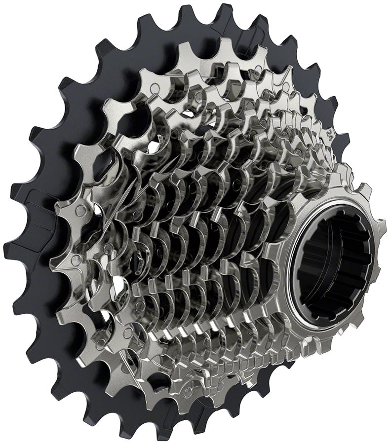 SRAM Force AXS XG-1270 Cassette - 12-Speed 10-28t Silver For XDR Driver Body D1-Goodwynn'sGoodwynn's