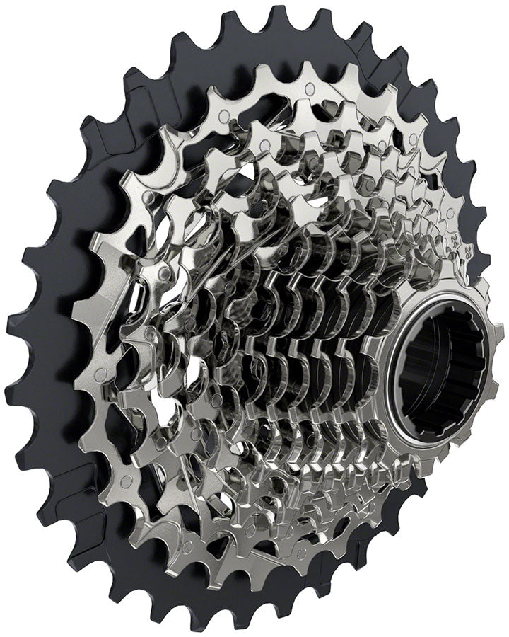 SRAM Force AXS XG-1270 Cassette - 12-Speed 10-33t Silver For XDR Driver Body D1-Goodwynn'sGoodwynn's