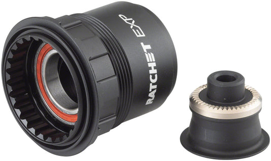 DT Swiss Ratchet EXP Freehub Body - SRAM XDR Standard Aluminum Sealed Bearing QR x 130/135 mm Kit w/ End Cap-Goodwynn's