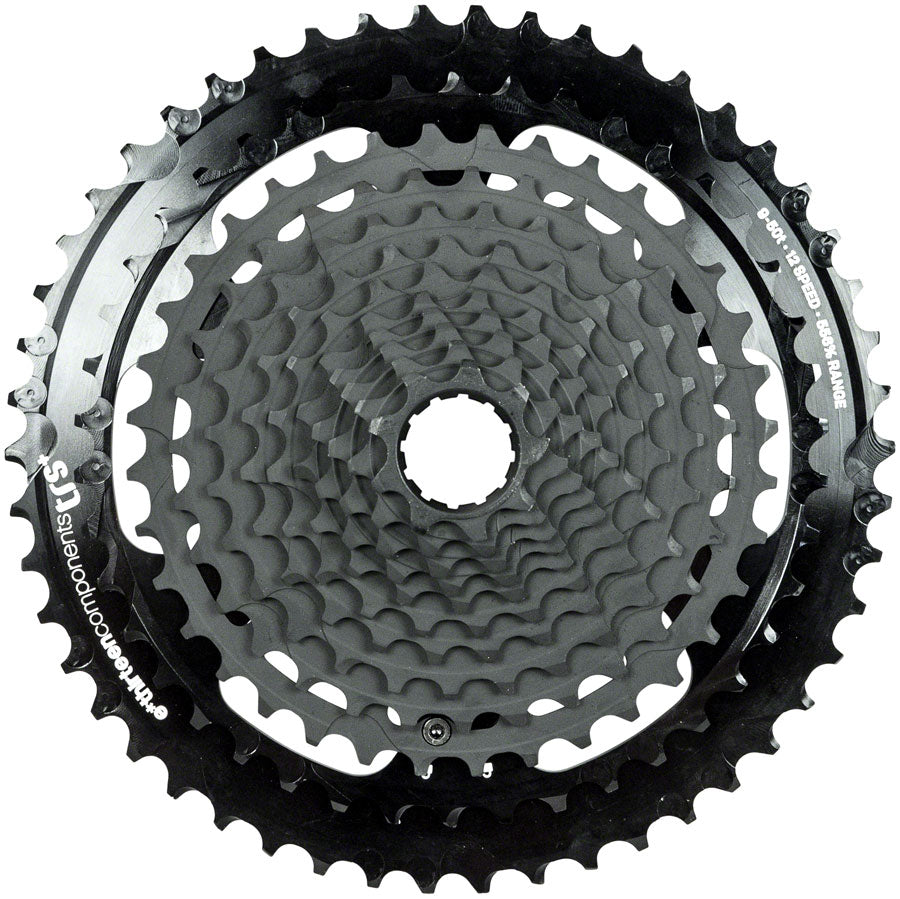 e*thirteen TRS Plus Cassette - 12 Speed 9-46t Black For XD Driver Body-Goodwynn'sGoodwynn's