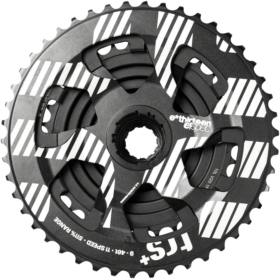 e*thirteen TRS Plus Cassette - 11 Speed 9-46t Black For XD Driver Body-Goodwynn'sGoodwynn's