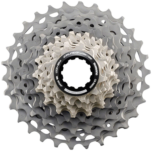 Shimano Dura-Ace CS-R9200 Cassette - 12-Speed 11-30t Gray-Goodwynn's