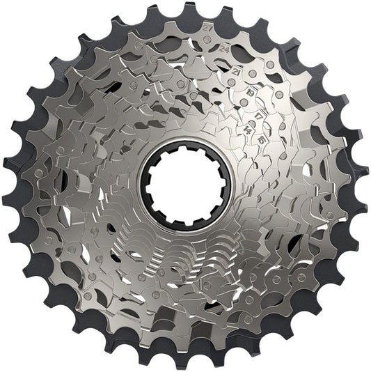 SRAM Force AXS XG-1270 Cassette - 12-Speed 10-30t Silver For XDR Driver Body D1-Goodwynn's
