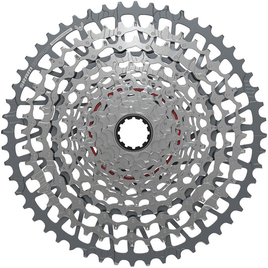 SRAM GX Eagle T-Type XS-1275 Cassette - 12-Speed 10-52t For XD Driver Silver-Goodwynn's