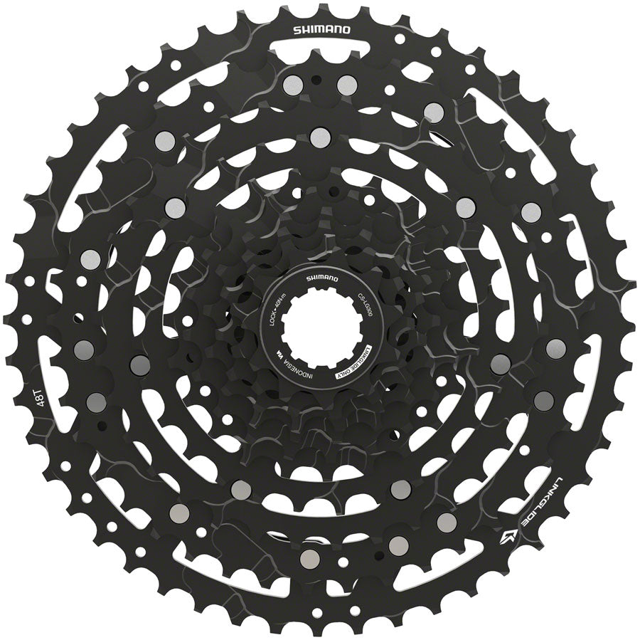 Shimano CUES  CS-LG300-10 Cassette - 10-Speed 11-48t LINKGLIDE Black-Goodwynn'sGoodwynn's