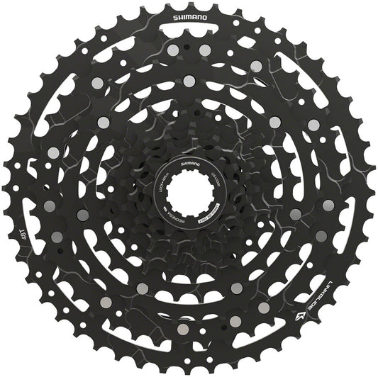 Shimano CUES  CS-LG300-10 Cassette - 10-Speed 11-48t LINKGLIDE Black-Goodwynn's