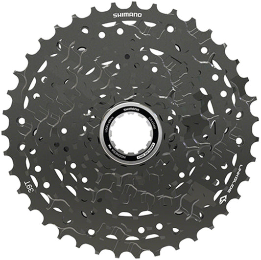 Shimano CUES  CS-LG400-10 Cassette - 10-Speed 11-39t LINKGLIDE Black-Goodwynn's