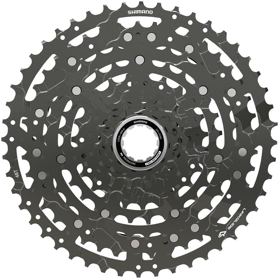 Shimano CUES  CS-LG400-10 Cassette - 10-Speed 11-48t LINKGLIDE Black-Goodwynn'sGoodwynn's