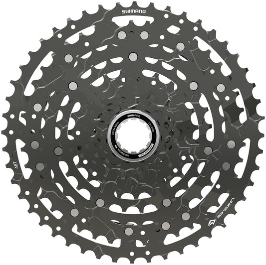 Shimano CUES  CS-LG400-10 Cassette - 10-Speed 11-48t LINKGLIDE Black-Goodwynn's