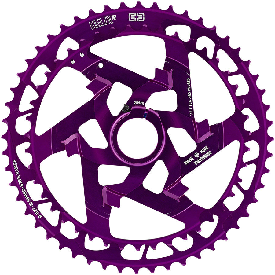 e*thirteen Helix Race Cassette - 12-Speed 9-52t Eggplant-Goodwynn'sGoodwynn's