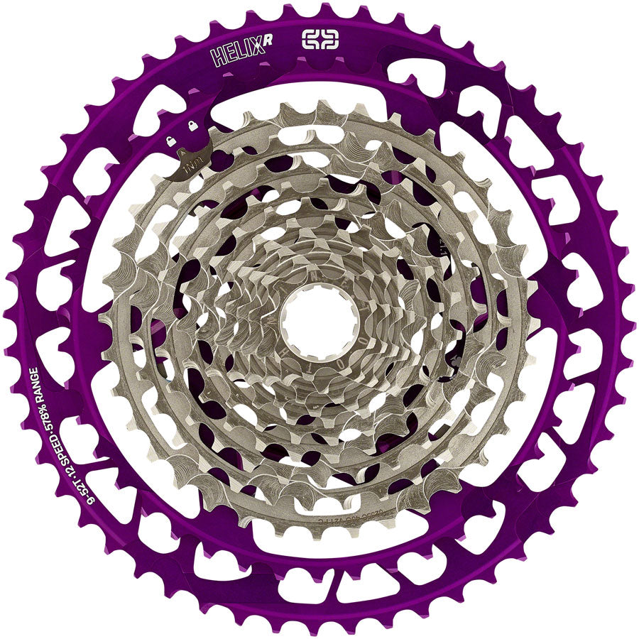 e*thirteen Helix Race Cassette - 12-Speed 9-52t Eggplant-Goodwynn'sGoodwynn's