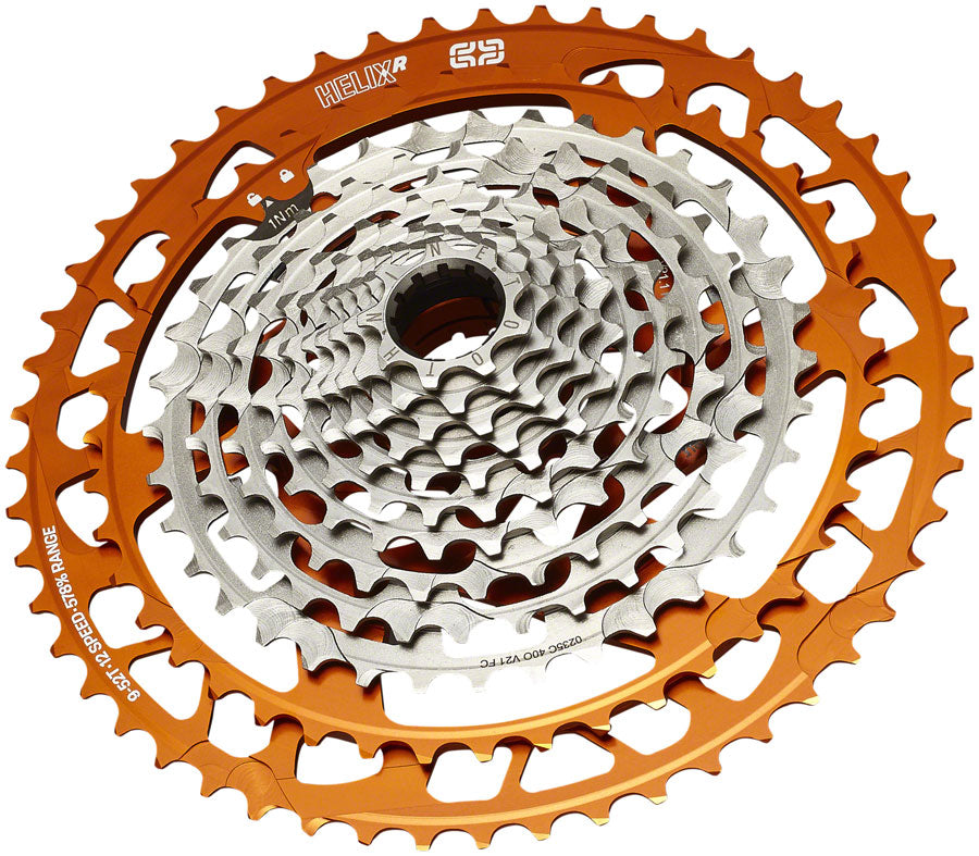 e*thirteen Helix Race Cassette - 12-Speed 9-52t Naranja-Goodwynn'sGoodwynn's