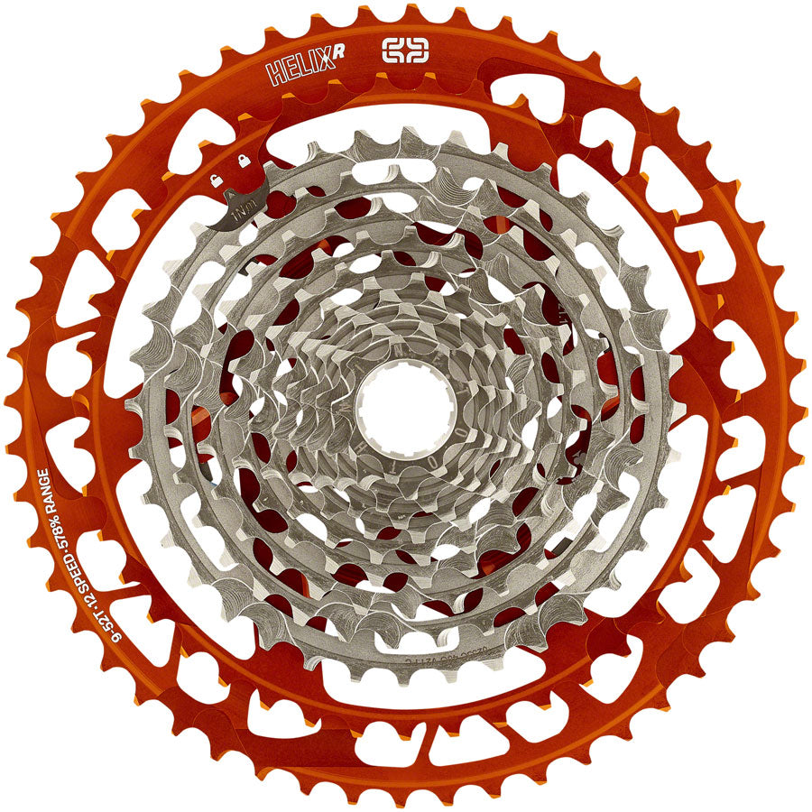 e*thirteen Helix Race Cassette - 12-Speed 9-52t Naranja-Goodwynn'sGoodwynn's