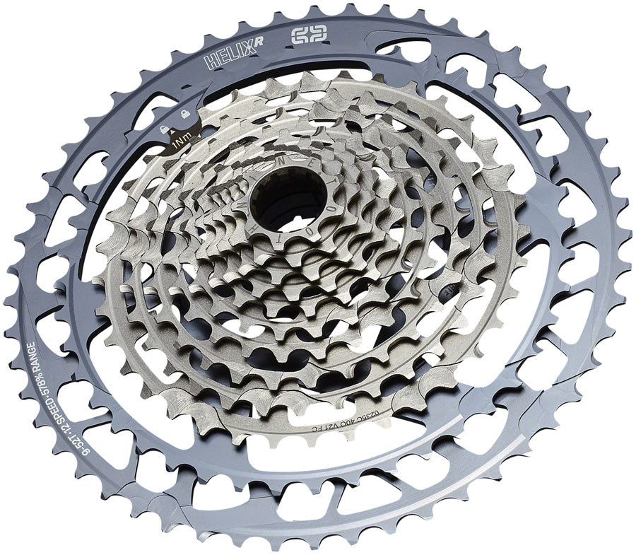 e*thirteen Helix Race Cassette - 12-Speed 9-52t Gray-Goodwynn'sGoodwynn's