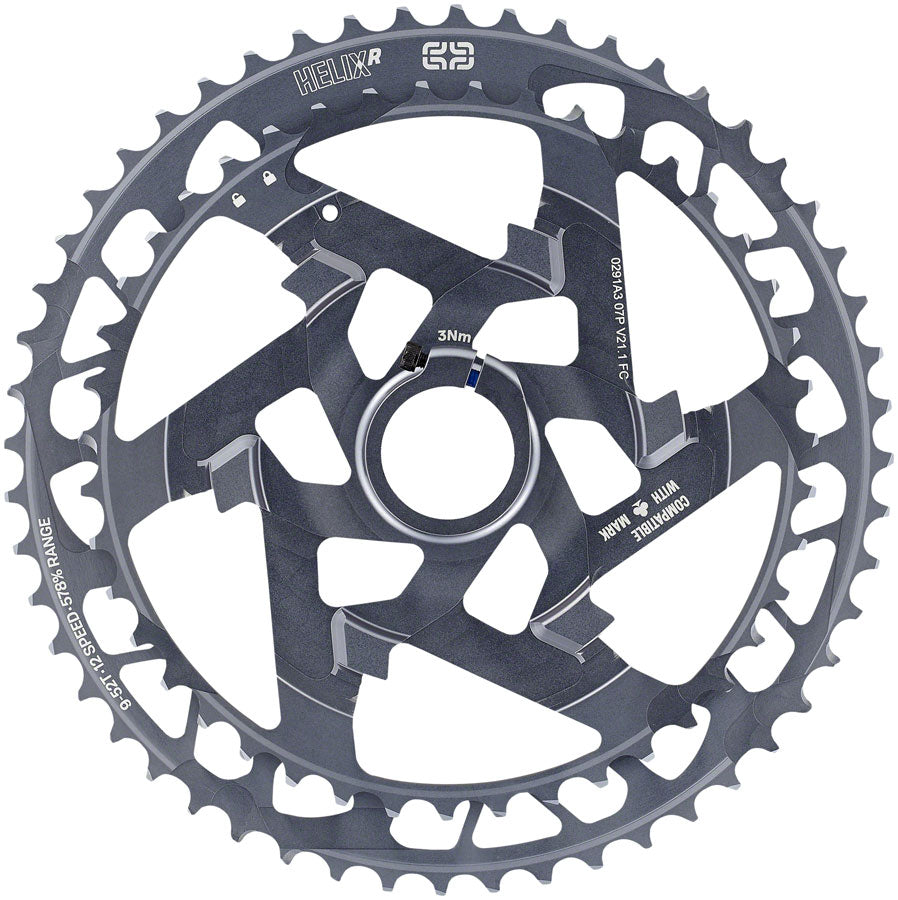 e*thirteen Helix Race Cassette - 12-Speed 9-52t Gray-Goodwynn'sGoodwynn's