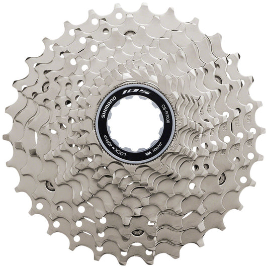 Shimano 105 CS-HG700-11 Cassette - 11 Speed 11-34t Silver-Goodwynn's