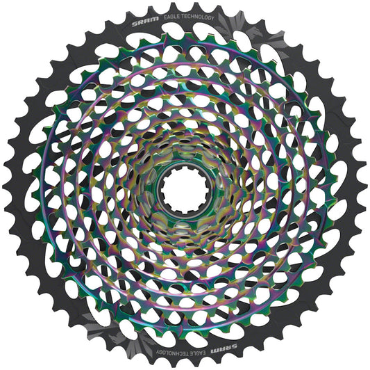 SRAM XX1 Eagle AXS XG-1299 Cassette - 12-Speed 10-50t Rainbow For XD Driver Body-Goodwynn's