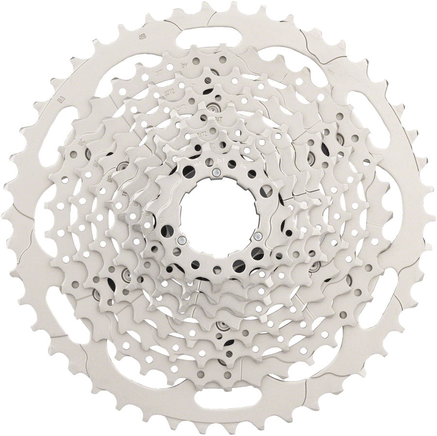 Shimano Deore CS-M4100-10 Cassette - 10-Speed 11-46t Silver-Goodwynn'sGoodwynn's