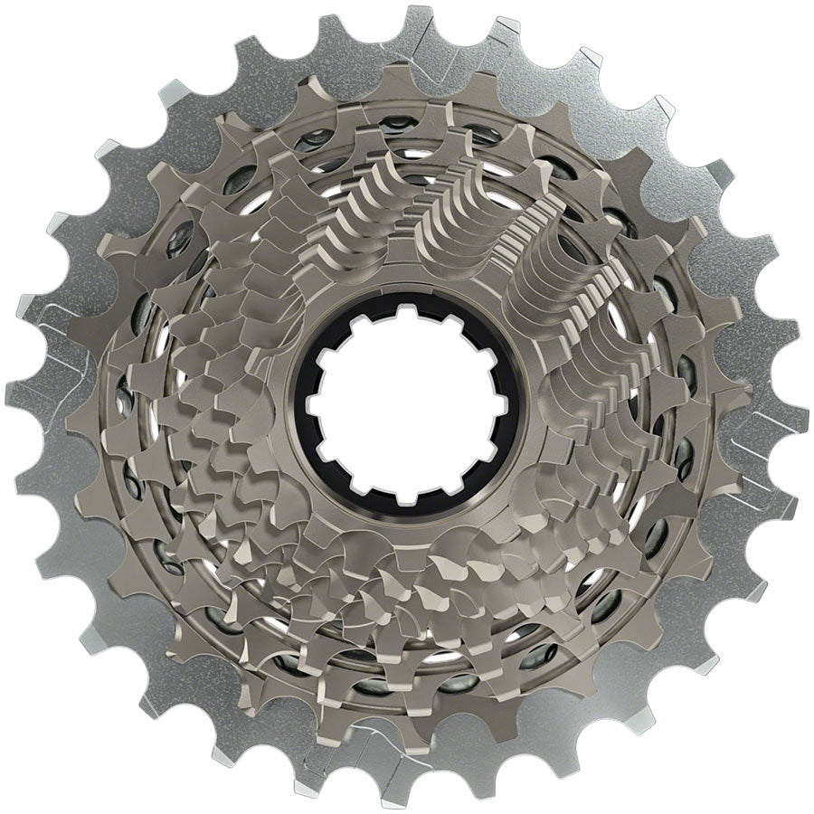 SRAM RED AXS XG-1290 Cassette - 12 Speed 10-28t Silver For XDR Driver Body D1-Goodwynn'sGoodwynn's