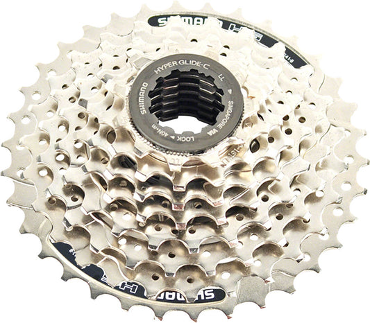 Shimano CS-HG41 Cassette - 8-Speed 11-30t Silver-Goodwynn's