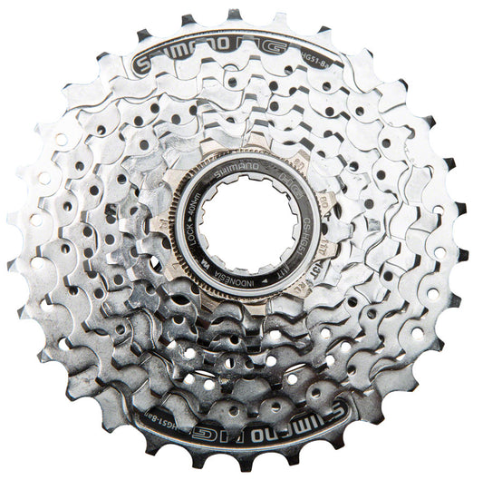 Shimano Alivio CS-HG51 Cassette - 8 Speed 11-30t Silver-Goodwynn's