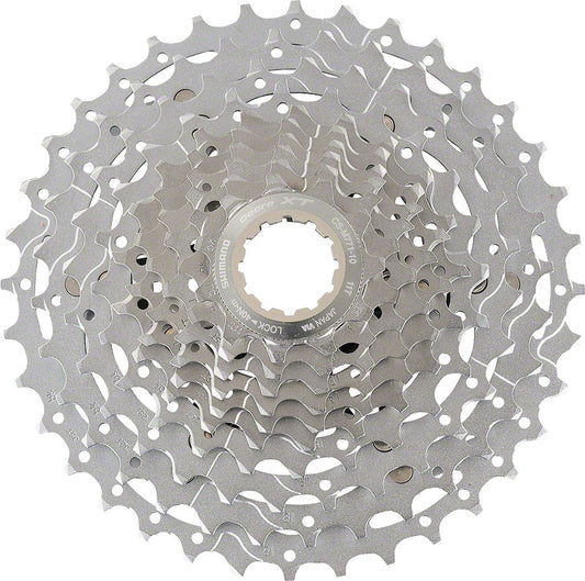 Shimano Deore XT CS-M771 Cassette - 10 Speed 11-36t Silver-Goodwynn's