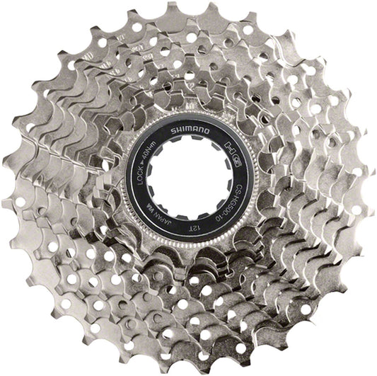 Shimano CS-HG500 Cassette - 10-Speed 11-34t Silver-Goodwynn's