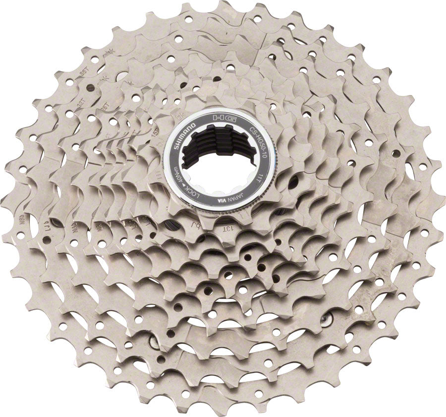 Shimano Deore M6000 CS-HG50 Cassette - 10 Speed 11-36t Silver Nickel Plated-Goodwynn'sGoodwynn's