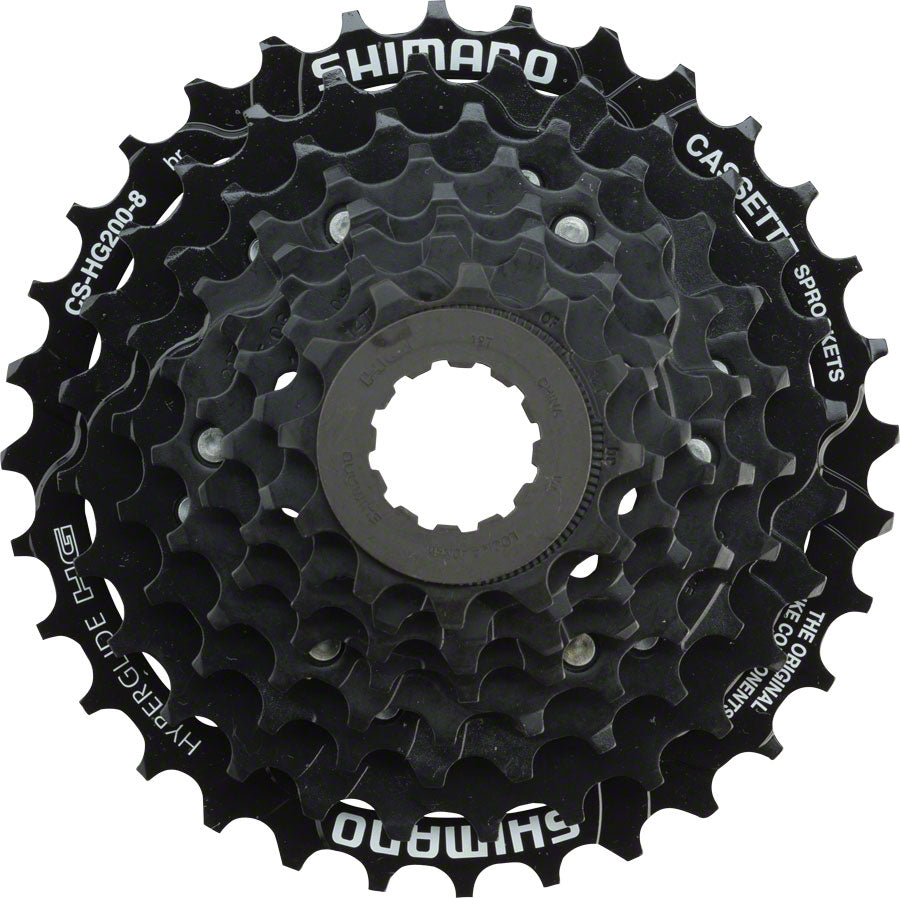 Shimano Tourney CS-HG200 Cassette - 8 Speed 12-32t Black-Goodwynn'sGoodwynn's