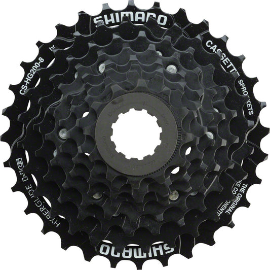 Shimano Tourney CS-HG200 Cassette - 8 Speed 12-32t Black-Goodwynn's