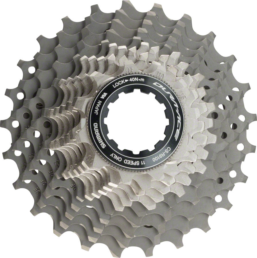 Shimano Dura Ace CS-R9100 Cassette - 11 Speed 11-25t Silver/Gray-Goodwynn'sGoodwynn's