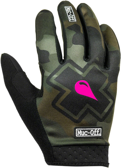 Muc-Off MTB Ride Full Finger Gloves Unisex Pair for Mountain Biking and Outdoor Use