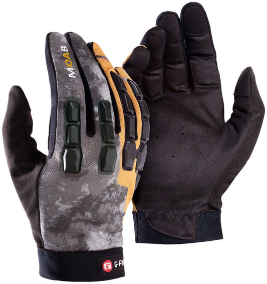 G-Form Moab Trail Gloves - Black/Orange Full Finger Large