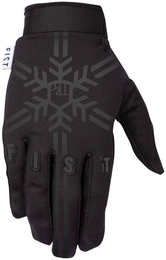 Fist Handwear BLK Snowflake Frosty Fingers Cold Weather Full Finger Glove