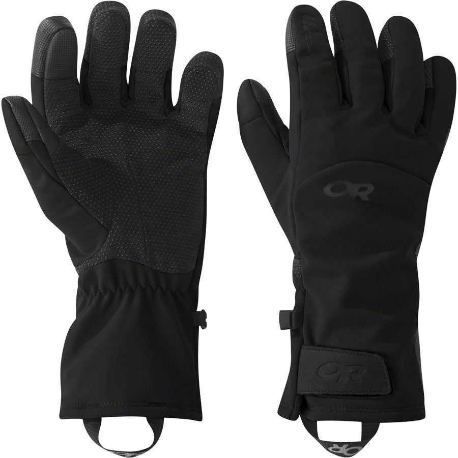 Outdoor Research Inception Aerogel Gloves - Black Full Finger Small