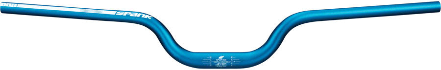 Spank SPOON 800 SkyScraper Handlebar - 31.8mm Clamp 75mm Rise Blue-Goodwynn'sGoodwynn's