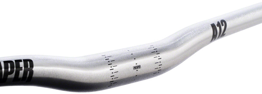 ProTaper A12 Handlebar - 810mm 12mm Rise 31.8mm Aluminum Polished Silver-Goodwynn'sGoodwynn's