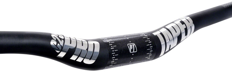 ProTaper C25 Handlebar - 810mm 25mm Rise 35.0mm Carbon Polish Black/Chrome-Goodwynn'sGoodwynn's