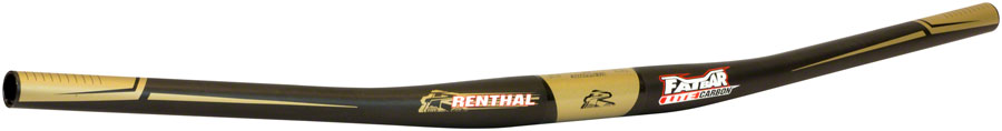 Renthal FatBar Lite Carbon Zero Handlebar - Carbon 31.8mm 0mm 780mm Black-Goodwynn'sGoodwynn's