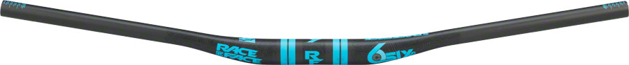 RaceFace SIXC Carbon Riser Handlebar: 35 x 820mm 20mm Rise Blue-Goodwynn'sGoodwynn's