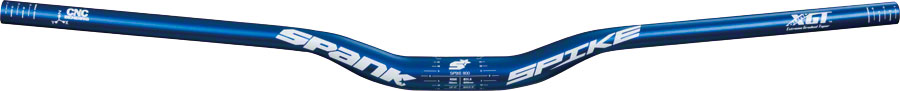Spank Spike Race Bars 800mm Wide 30mm Rise 31.8mm Clamp Matte Blue-Goodwynn'sGoodwynn's