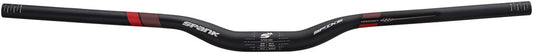 Spank Spike 800 Vibrocore Riser Handlebar: 31.8 800mm 30mm Rise Black/Red-Goodwynn's